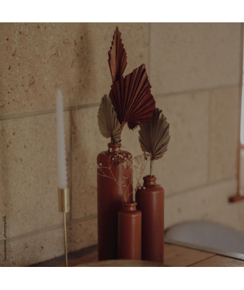 Bouteille vase terracotta - moyen modele