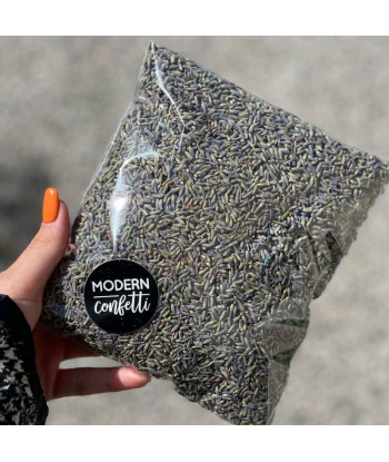 Confettis biodégradables de lavande séchée