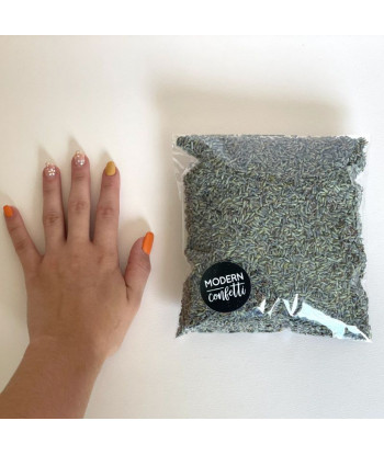 Confettis biodégradables de lavande séchée