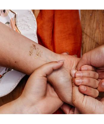 Tatouages éphémères - EVJF team de la mariée et future mariée