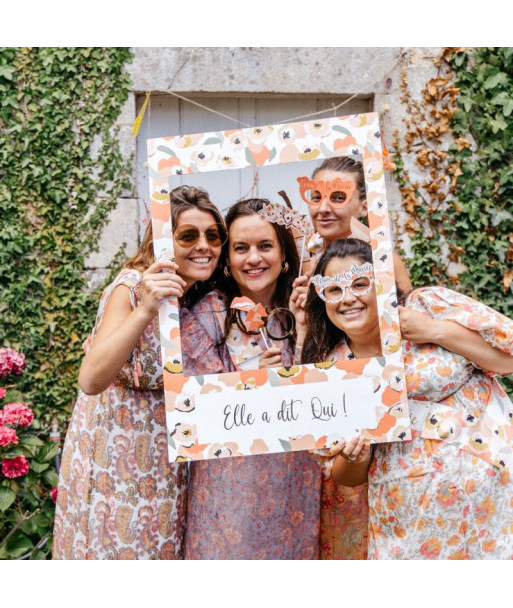 Cadre photobooth "elle a dit oui" EVJF