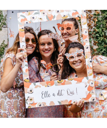 Cadre photobooth "elle a dit oui" EVJF