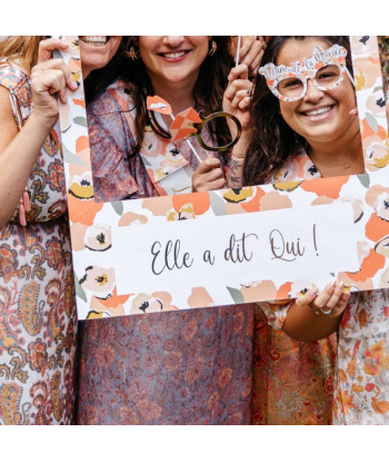 Cadre photobooth "elle a dit oui" EVJF