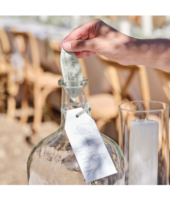 Alternative livre d’or dame jeanne avec petits papiers