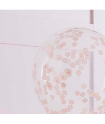 Ballons confettis et pastels EVJF x8