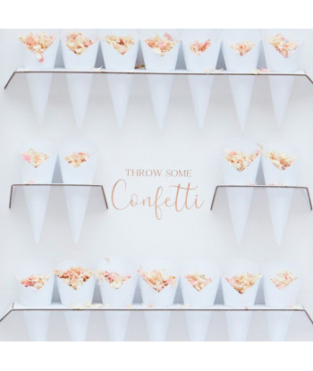 Présentoir pour cornets à confettis