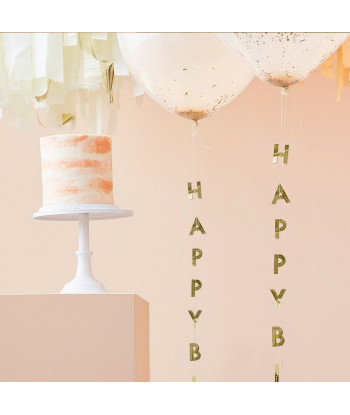 Guirlande anniversaire originale