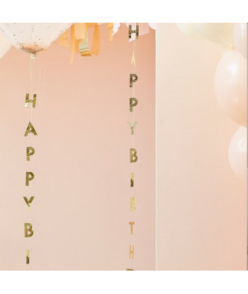 Guirlande anniversaire originale