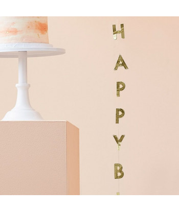 Guirlande anniversaire originale