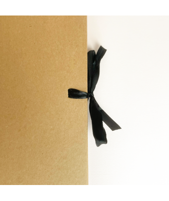 Livre d’or mariage personnalisable kraft - Fleurs sauvages