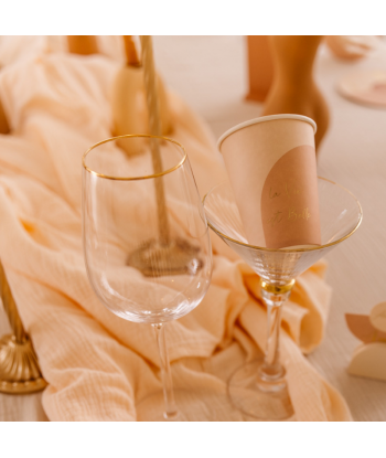 Gobelets minimalistes La Vie est Belle