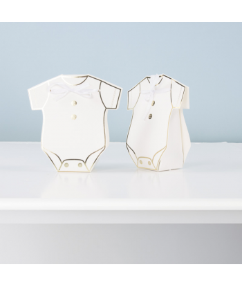 Boites pour cadeaux d’invités - body x8