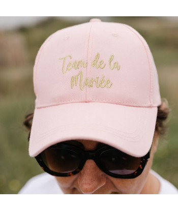 Casquette EVJF "team de la mariée"