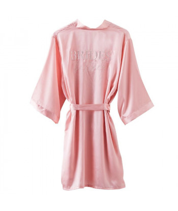 Peignoir temoin de la mariée