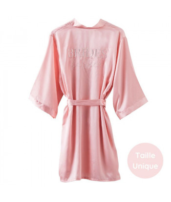 Peignoir temoin de la mariée