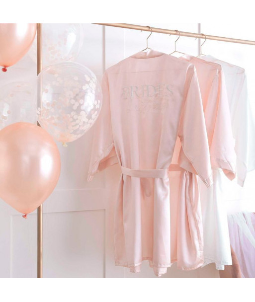 Peignoir temoin de la mariée