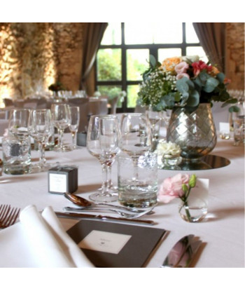 Vase photophore mercurisé