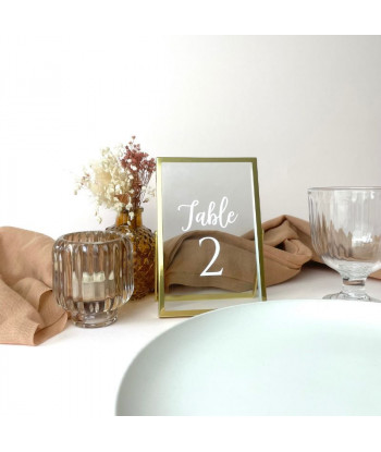 Planche de stickers - numéros de table