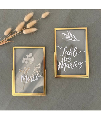 Planche de stickers - numéros de table