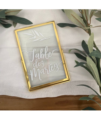 Planche de stickers - numéros de table