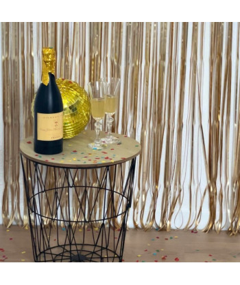 Canon à serpentins - bouteille de champagne