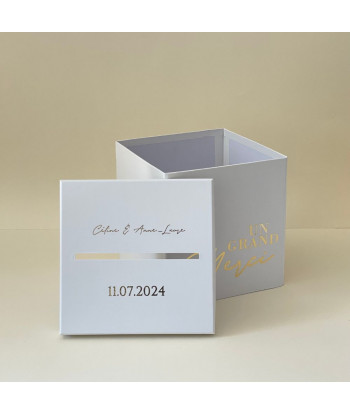 Urne "un grand merci" or