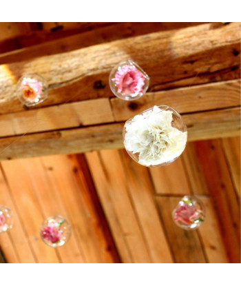 Boule en verre à suspendre ou à poser