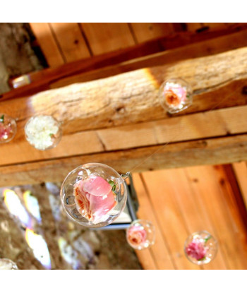 Boule en verre à suspendre ou à poser
