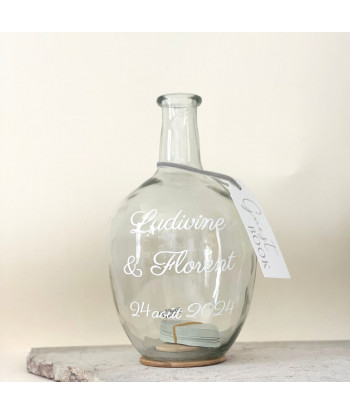 Alternative livre d’or dame jeanne avec petits papiers