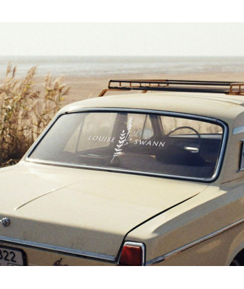 Sticker voiture mariage fleuri - FLEURS SAUVAGES