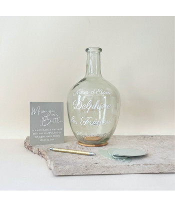 Alternative livre d’or dame jeanne avec petits papiers