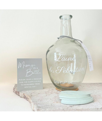 Alternative livre d’or dame jeanne avec petits papiers