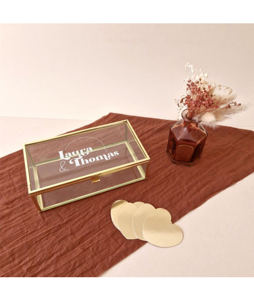 Alternative livre d’or personnalisé - Boite à message -  Curve