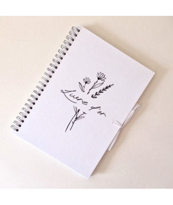 Livre d'or mariage fleuri - FLEURS DES CHAMPS