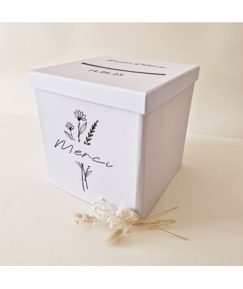 Urne mariage fleuri - FLEURS DES CHAMPS