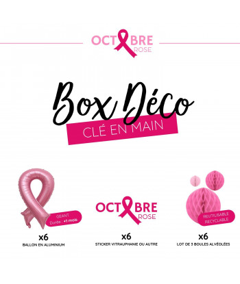 BOX DECO - Octobre Rose