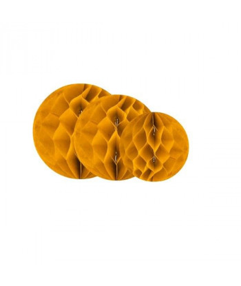 Lot de 3 boules alvéolees