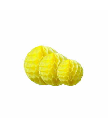 Lot de 3 boules alvéolees