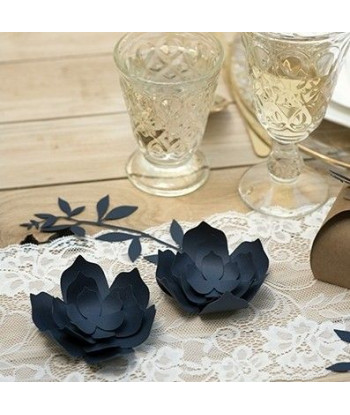 Chemin de table blanc mariage