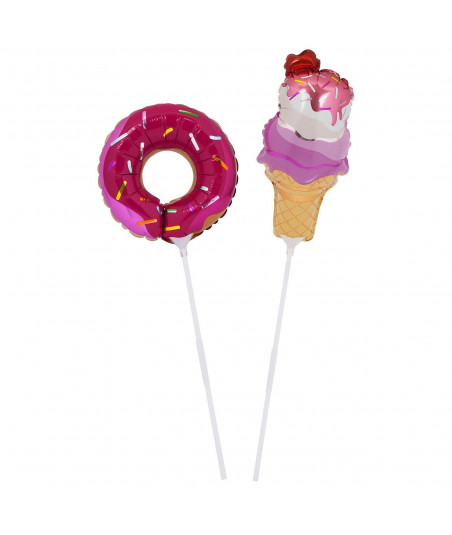 Mini ballons donut et glace