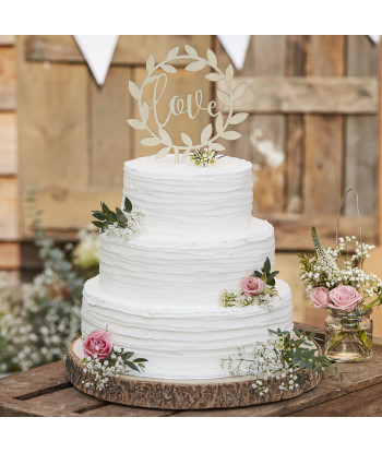 Cake topper Love