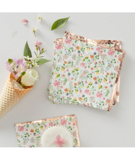 Petites serviettes liberty