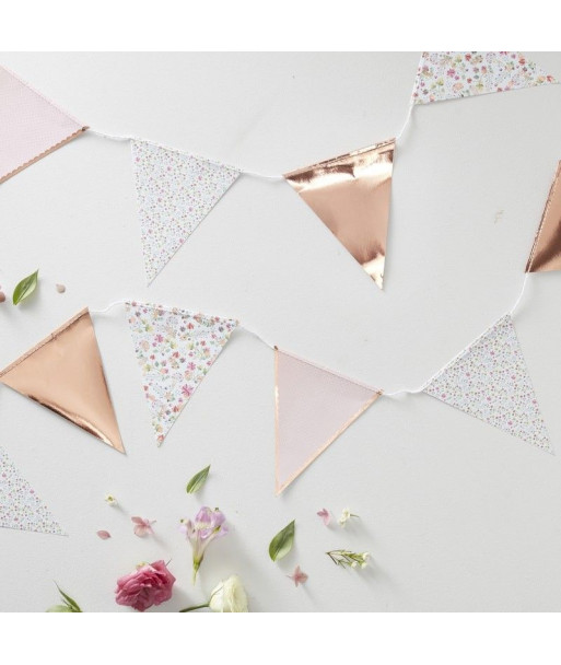 Guirlande liberty et rose gold