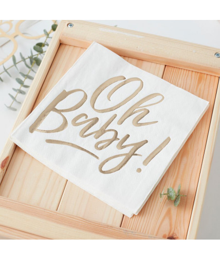 Serviettes Oh Baby!