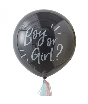 Ballon confettis gender reveal