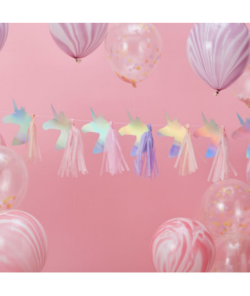 Guirlande tassel - Licorne