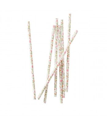 Pailles à fleurs (par 25)