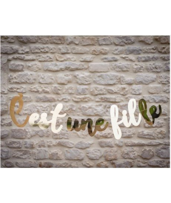 Guirlande baby shower fille