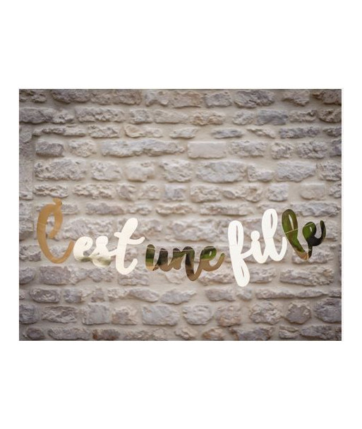 Guirlande baby shower fille