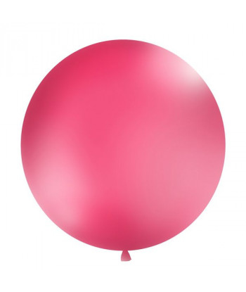 Ballon géant rose fushia